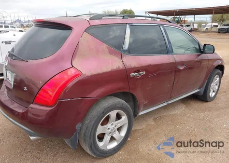 2005 Nissan Murano S from USA, damaged, VIN JN8AZ08T05W324955
